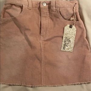 Corduroy Skirt